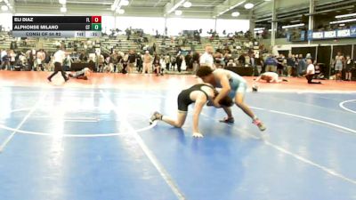 170 lbs Consi Of 64 #2 - Eli Diaz, FL vs Alphonse Milano, CT