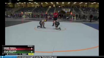 132 lbs Round 2 (4 Team) - Sylis Williams, 3A South Umpqua vs Asher Tindall, 3A Yamhill Carlton