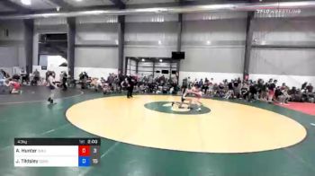 43 kg Quarterfinal - Austyn Hunter, BullTrained vs James Tildsley, Doughboy Red