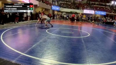 185 lbs Cons. Round 3 - Tyler Harris, Montana Disciples vs Jordan Greenwood, Billings Wrestling Club
