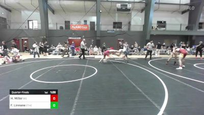 165 lbs Quarterfinal - Hayden Miller, Big Cat Wrestling vs Finnegan Linnane, Other Team