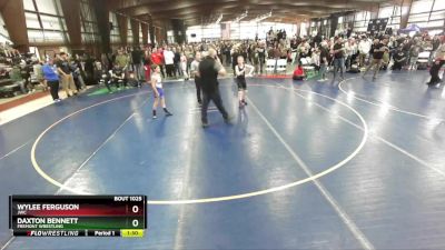 85 lbs Champ. Round 1 - Daxton Bennett, Fremont Wrestling vs Wylee Ferguson, JWC