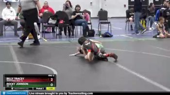 60 lbs Round 7 (8 Team) - Rocky Johnson, 4M vs Billy Tracey, Warhawks Red