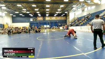 285 lbs Round 2 (8 Team) - Blake Elder, Team Barracuda vs Troy Pope, Lake Mary Militia WC