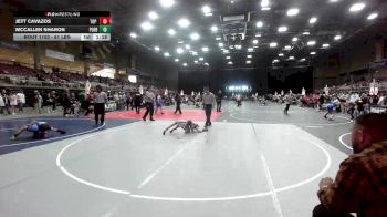 61 lbs Round Of 16 - Jett Cavazos, Top Rank Hammers vs McCallen Sharon, Pueblo County WC