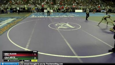 Quarterfinal - Grey Klucas, Waverly vs Cole Welte, Omaha Skutt Catholic