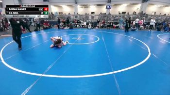 80 lbs Cons. Round 2 - Roman Maines, NB Elite Wrestling Club vs O.j. Hall, Jflo Trained