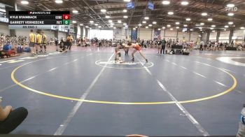 138 lbs Rr Rnd 2 - Kyle Stainback, CCWC Blue vs Garrett VerHeecke, Patton Trained Red