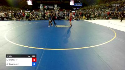 126 lbs Cons 16 #1 - Landyn Shaffer, NY vs Anthony Severino, NY