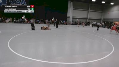 165 lbs Cons. Rd Of 16 - Dominic Pardi, Minnesota vs Jace Castillo, Texas
