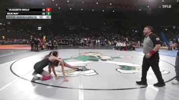 4A/3A/2A/1A Girls 100 Cons. Semi - Elizabeth Riolo, Illinois Valley Girls vs Eilie May, La Grande Girls