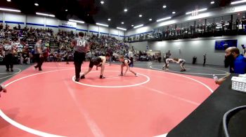 130 lbs Rr Rnd 4 - Peyton MCELFRESH, Noble Takedown Club vs Gideon Barker, Tecumseh Youth Wrestling