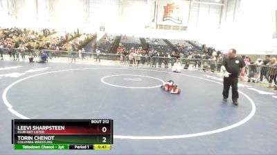 45 lbs Cons. Round 1 - Torin Chenot, Columbia Wrestling vs Leevi Sharpsteen, Club Not Listed