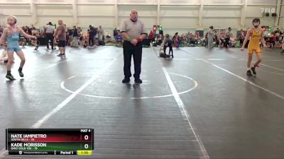 88 lbs Round 3 (6 Team) - Nate Iampietro, South Hills vs Kade Morisson, Ohio Gold 10K