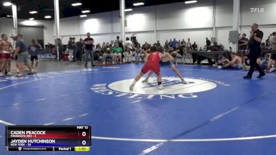 149 lbs 4th Wrestleback (16 Team) - Caden Peacock, Minnesota Red vs Jayden Hutchinson, New York