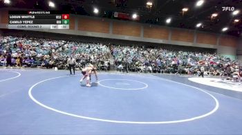 106 lbs Cons. Round 2 - Camilo Yepez, Redwood -Visalia vs Logun Whittle, Kelseyville