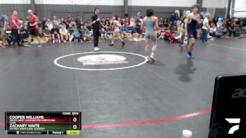 126 lbs Cons. Semi - Cooper Williams, South West Washington Wrestling Club vs Zachary Waite, Ascend Wrestling Academy