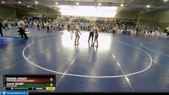 113 lbs Quarterfinal - Samuel Moody, Sanderson Wrestling Academy vs David Sharp, Uintah Utes