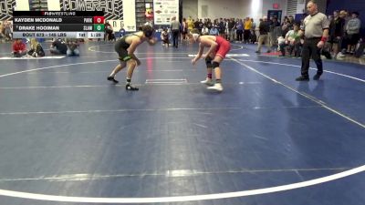 145 lbs R-16 - Kayden Mcdonald, Parkersburg-WV vs Drake Hooiman, Slam Academy-NV