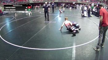 95 lbs Cons. Round 5 - Ashtin Terry, Nebraska Boyz vs Luca Grasso, MWC Wrestling Academy