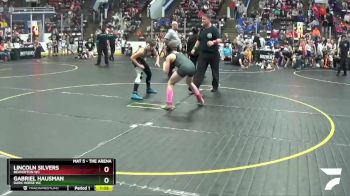 100 lbs 3rd Place Match - Lincoln Silvers, Beaverton WC vs Gabriel Hausman, Dark Horse WC