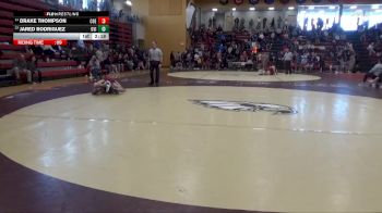 157 lbs Cons. Round 4 - Drake Thompson, Coe vs Jared Rodriguez, Grand View (Iowa)