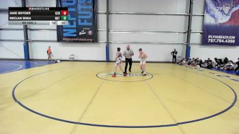110 lbs Rr Rnd 2 - Jake Snyder, Keystone Krush vs Declan Shea, Mat Warriors Red