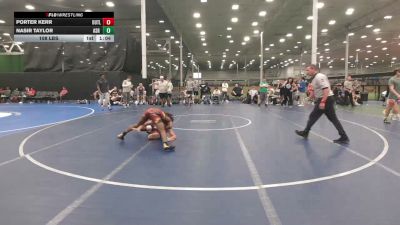 108 lbs Rr Rnd 3 - Porter Kerr, Outlaws - HSC vs Nasir Taylor, ASR - HSC