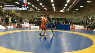 65kg 3rd Place Match - Braddock Slack, Kingston Combat Wrestling Club vs Arhant Abhay Singh Sidhu, Canadian Mal Wrestling