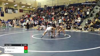 126 lbs Consolation - Sam McMonagle, West Chester Henderson vs Matt Mayer, Bethlehem Catholic