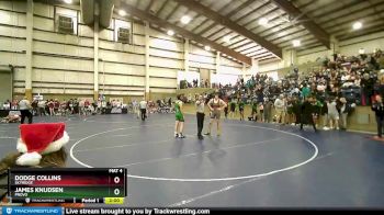 150 lbs Cons. Round 2 - Dodge Collins, Skyridge vs James Knudsen, Provo