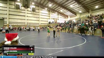 150 lbs Cons. Round 2 - Dodge Collins, Skyridge vs James Knudsen, Provo