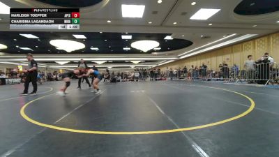 165 lbs Round Of 16 - Harleigh Toepfer, Apex - Michigan vs Charisma Lagandaon, Mira Mesa HS