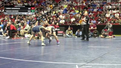 1A-132 lbs Semifinal - Brock Morris, Cascade vs Drew Anderson, Riverside, Oakland