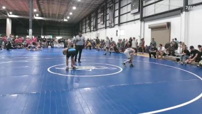 95 lbs Round 4 (6 Team) - Wyatt Frantz, STAUNTON REAPER vs Carson Eslinger, MIDLOTHIAN MINERS WRESTLING CLUB