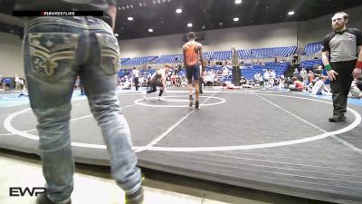 140-150 lbs Quarterfinal - Sericko Courtney, KIPP TULSA vs Wyatt Davis, Raptor Wrestling