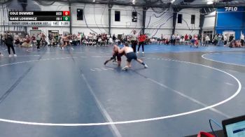 Silver 157 lbs Semifinal - Gage Losiewicz, Wisconsin-Eau Claire vs Cole Dummer, Augsburg College