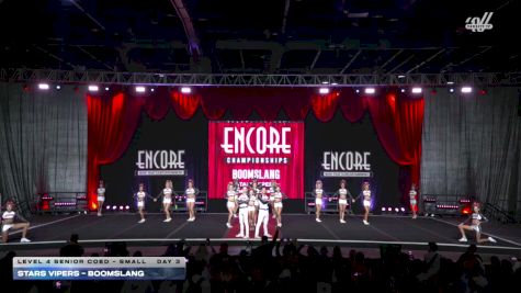 Stars Vipers - San Antonio - Boomslang [2025 L4 Senior Coed - Small Day 3] 2025 Encore Grand Nationals