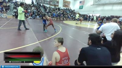 70 lbs Quarterfinal - Dayvien Salazar, Warden Elite Wrestling vs Anthony Rendon, Moses Lake Wrestling Club