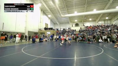 144B lbs Cons. Sub-rd Of 16 - Cash Bishop, Fremont vs Kaiden Brannon, Granger