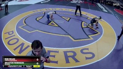 Cons. Round 1 - Braxton Robinson, Kearney vs Rob Rojas, Lincoln Southeast