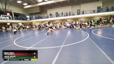 61 lbs Semis & 3rd Wb (16 Team) - Beau Wall, Team Prestige vs Mote Valeti, Champions