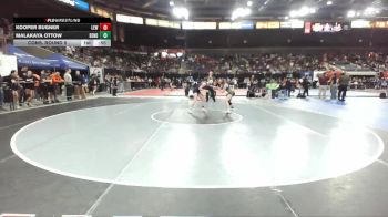115 lbs Cons. Round 5 - Kooper Bugner, Lewiston vs Malakaya Ottow, Bend Senior