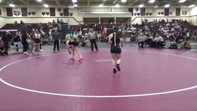 JV-16 lbs 5th Place Match - Shiloh Sabin, Mason City vs McKenna Hoeger, Prairie, Cedar Rapids