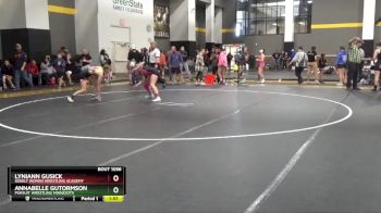 136 lbs Quarterfinal - Lyniann Gusick, Sebolt Women Wrestling Academy vs Annabelle Gutormson, Pursuit Wrestling Minnesota