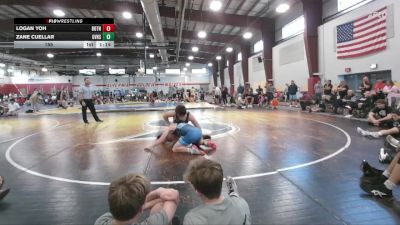 155 lbs Round 4 (12 Team) - Zane Cuellar, Garnet Valley vs Logan Yoh, Boyertown
