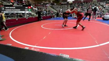 170 lbs Semifinal - Karson Flickinger, Pottsville Apache Youth Wrestling vs Seth Savage, Cyclone Youth Wrestling
