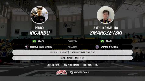 Pedro Ricardo vs Arthur Ramalho Smarczevski 2025 ADCC Brazilian Nationals