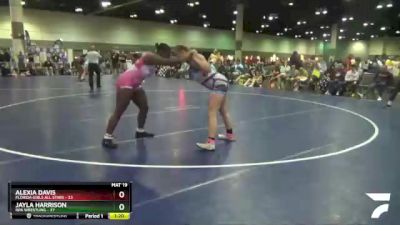 170 lbs Round 1 (16 Team) - Jayla Harrison, RPA Wrestling vs Alexia Davis, Florida Girls All Stars