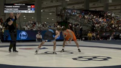 61 kg Champ. Rd Of 64 - Ronnie Ramirez, Cowboy RTC/ Titan Mercury Wrestling Club vs Vincent Paino, Boilermaker RTC